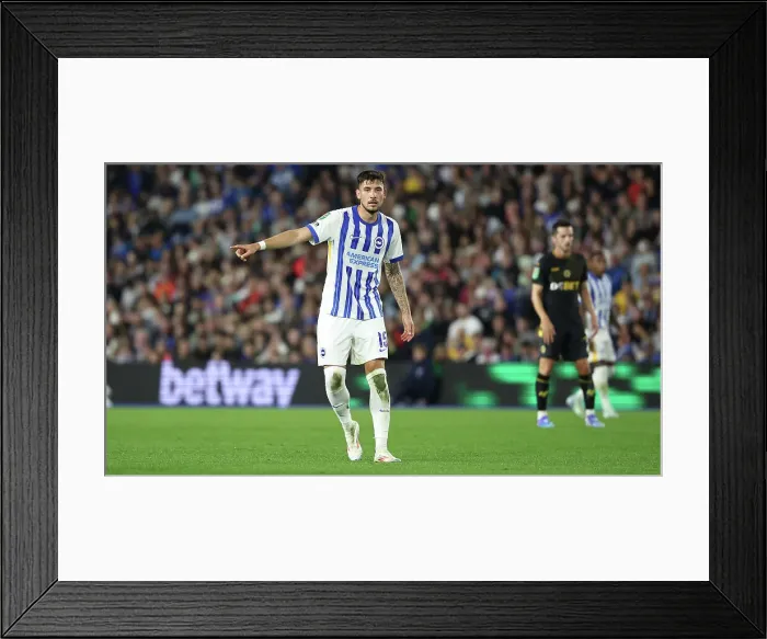 Framed Print : Brighton and Hove Albion v Wolverhampton Wanderers Carabao Cup 18SEP24 Framed Print : Brighton and Hove Albion v Wolverhampton Wanderers Carabao Cup 18SEP24