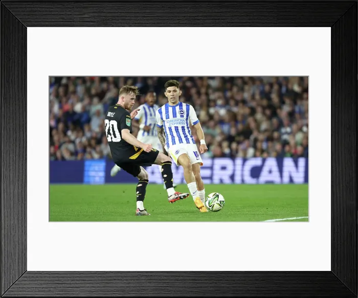 Framed Print : Brighton and Hove Albion v Wolverhampton Wanderers Carabao Cup 18SEP24 Framed Print : Brighton and Hove Albion v Wolverhampton Wanderers Carabao Cup 18SEP24