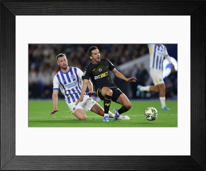 Framed Print : Brighton and Hove Albion v Wolverhampton Wanderers Carabao Cup 18SEP24 Framed Print : Brighton and Hove Albion v Wolverhampton Wanderers Carabao Cup 18SEP24