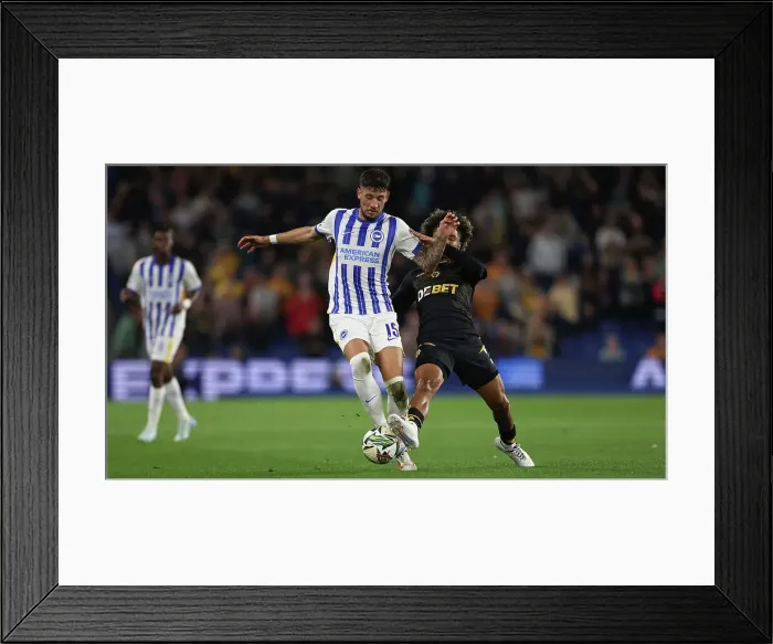 Framed Print : Brighton and Hove Albion v Wolverhampton Wanderers Carabao Cup 18SEP24 Framed Print : Brighton and Hove Albion v Wolverhampton Wanderers Carabao Cup 18SEP24