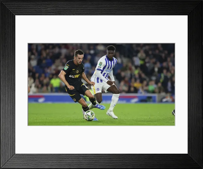 Framed Print : Brighton and Hove Albion v Wolverhampton Wanderers Carabao Cup 18SEP24 Framed Print : Brighton and Hove Albion v Wolverhampton Wanderers Carabao Cup 18SEP24