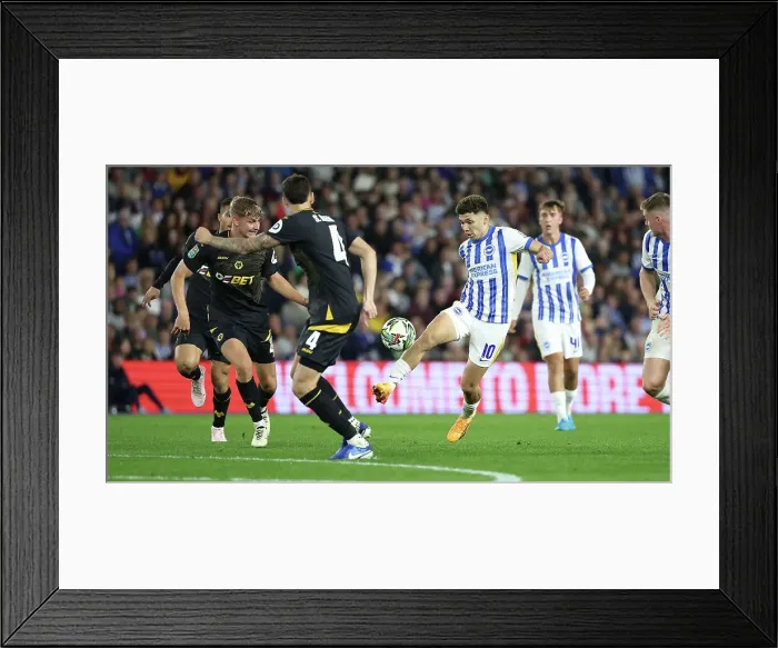 Framed Print : Brighton and Hove Albion v Wolverhampton Wanderers Carabao Cup 18SEP24 Framed Print : Brighton and Hove Albion v Wolverhampton Wanderers Carabao Cup 18SEP24