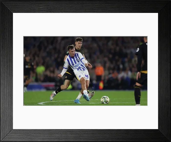Framed Print : Brighton and Hove Albion v Wolverhampton Wanderers Carabao Cup 18SEP24 Framed Print : Brighton and Hove Albion v Wolverhampton Wanderers Carabao Cup 18SEP24