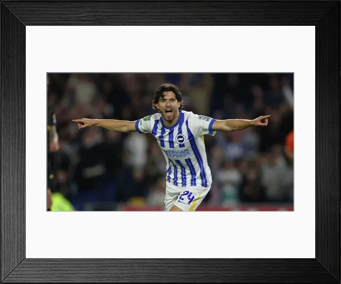 Framed Print : Brighton and Hove Albion v Wolverhampton Wanderers Carabao Cup 18SEP24 Framed Print : Brighton and Hove Albion v Wolverhampton Wanderers Carabao Cup 18SEP24