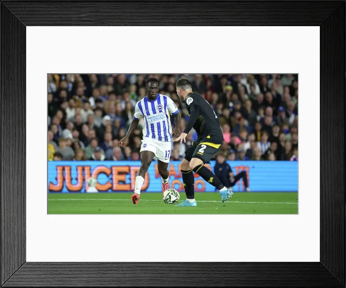 Framed Print : Brighton and Hove Albion v Wolverhampton Wanderers Carabao Cup 18SEP24 Framed Print : Brighton and Hove Albion v Wolverhampton Wanderers Carabao Cup 18SEP24