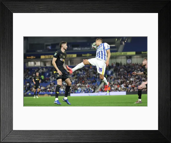 Framed Print : Brighton and Hove Albion v Wolverhampton Wanderers Carabao Cup 18SEP24 Framed Print : Brighton and Hove Albion v Wolverhampton Wanderers Carabao Cup 18SEP24