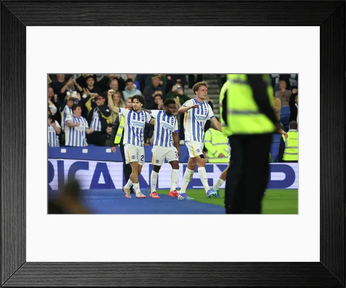 Framed Print : Brighton and Hove Albion v Wolverhampton Wanderers Carabao Cup 18SEP24 Framed Print : Brighton and Hove Albion v Wolverhampton Wanderers Carabao Cup 18SEP24