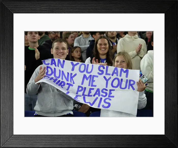 Framed Print : Brighton and Hove Albion v Wolverhampton Wanderers Carabao Cup 18SEP24