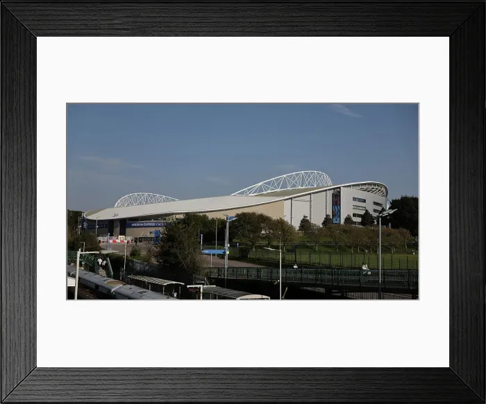 Framed Print : Brighton and Hove Albion v Wolverhampton Wanderers Carabao Cup 18SEP24