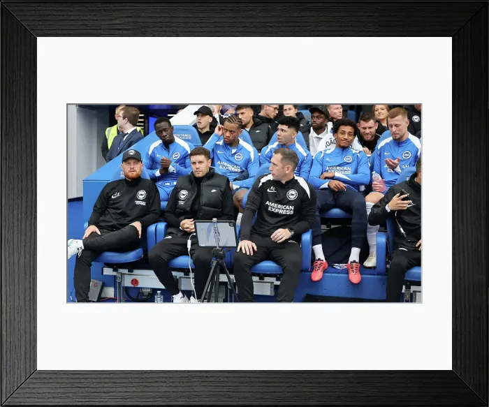 Framed Print : Brighton and Hove Albion v Nottingham Forest Premier League 22SEP24 Framed Print : Brighton and Hove Albion v Nottingham Forest Premier League 22SEP24