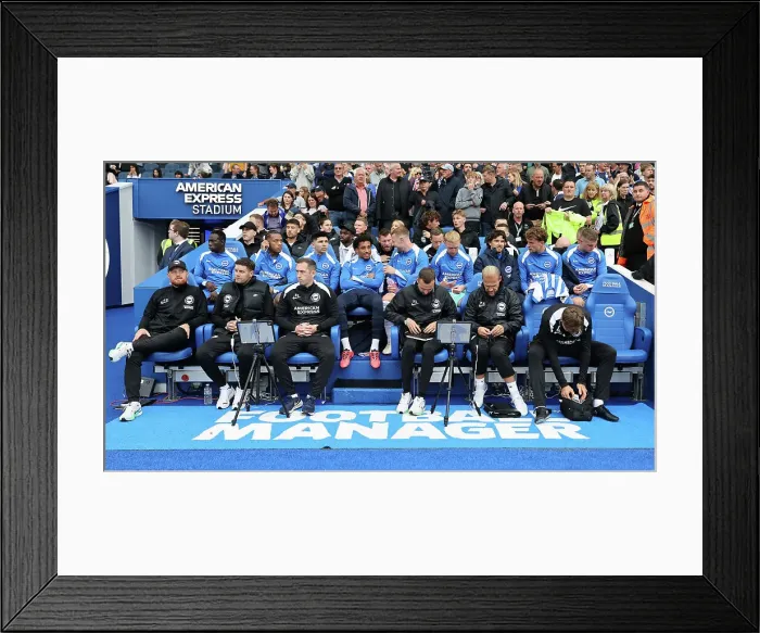 Framed Print : Brighton and Hove Albion v Nottingham Forest Premier League 22SEP24 Framed Print : Brighton and Hove Albion v Nottingham Forest Premier League 22SEP24