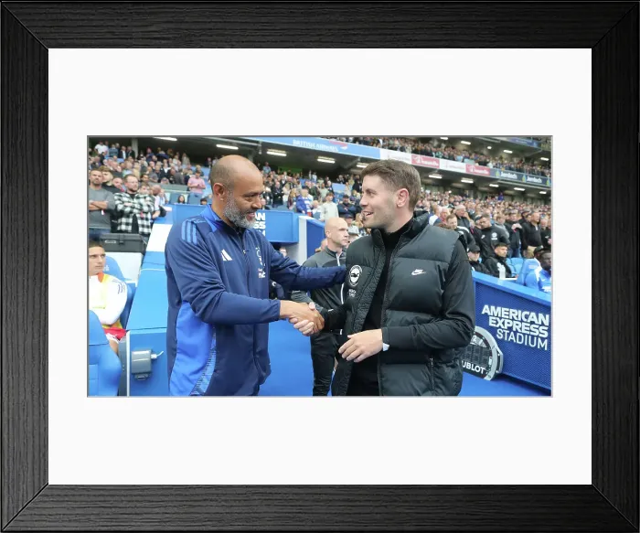 Framed Print : Brighton and Hove Albion v Nottingham Forest Premier League 22SEP24 Framed Print : Brighton and Hove Albion v Nottingham Forest Premier League 22SEP24