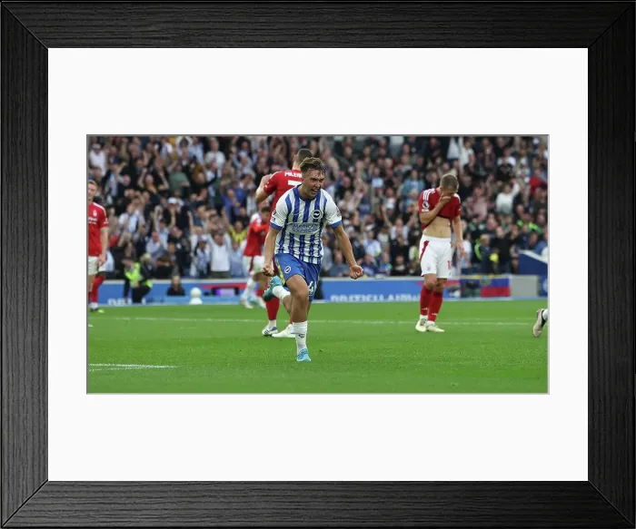 Framed Print : Brighton and Hove Albion v Nottingham Forest Premier League 22SEP24 Framed Print : Brighton and Hove Albion v Nottingham Forest Premier League 22SEP24