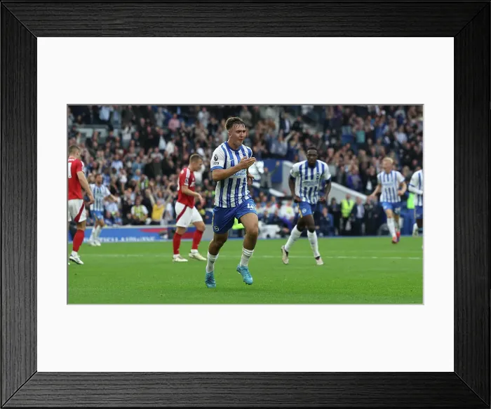 Framed Print : Brighton and Hove Albion v Nottingham Forest Premier League 22SEP24 Framed Print : Brighton and Hove Albion v Nottingham Forest Premier League 22SEP24