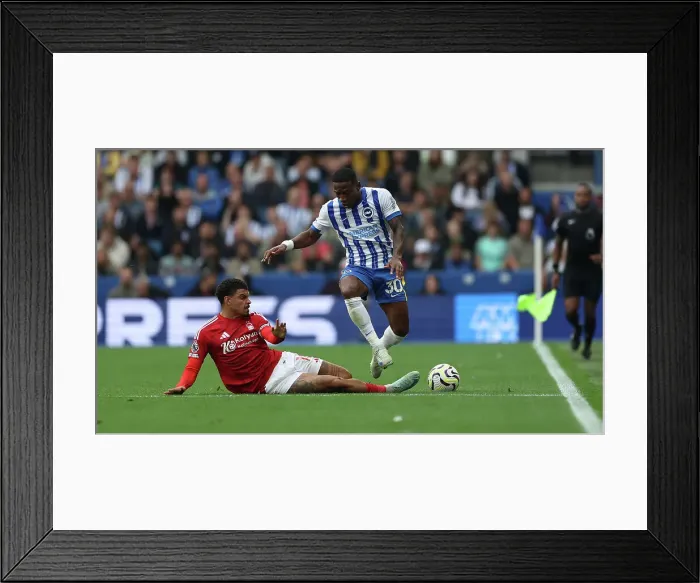 Framed Print : Brighton and Hove Albion v Nottingham Forest Premier League 22SEP24 Framed Print : Brighton and Hove Albion v Nottingham Forest Premier League 22SEP24