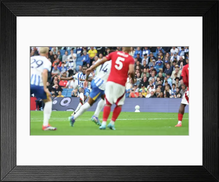 Framed Print : Brighton and Hove Albion v Nottingham Forest Premier League 22SEP24 Framed Print : Brighton and Hove Albion v Nottingham Forest Premier League 22SEP24