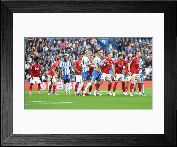 Framed Print : Brighton and Hove Albion v Nottingham Forest Premier League 22SEP24 Framed Print : Brighton and Hove Albion v Nottingham Forest Premier League 22SEP24