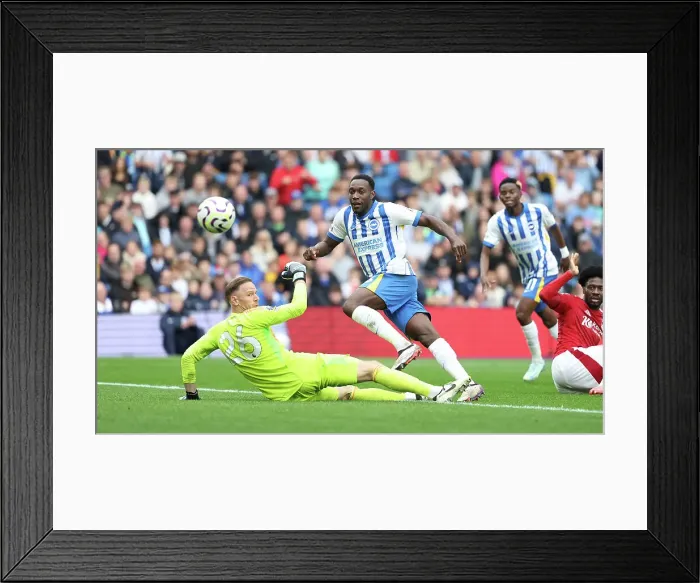 Framed Print : Brighton and Hove Albion v Nottingham Forest Premier League 22SEP24 Framed Print : Brighton and Hove Albion v Nottingham Forest Premier League 22SEP24