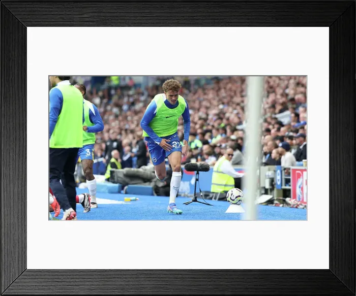 Framed Print : Brighton and Hove Albion v Nottingham Forest Premier League 22SEP24