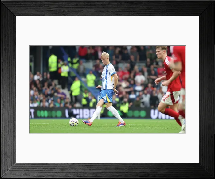 Framed Print : Brighton and Hove Albion v Nottingham Forest Premier League 22SEP24 Framed Print : Brighton and Hove Albion v Nottingham Forest Premier League 22SEP24