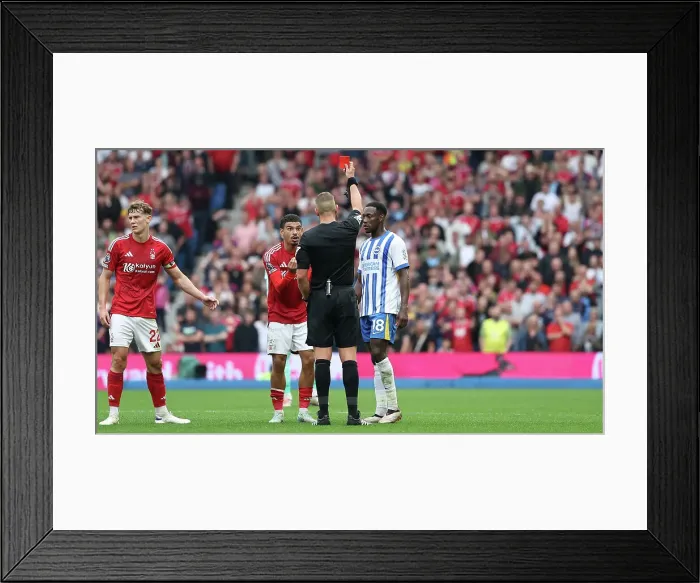 Framed Print : Brighton and Hove Albion v Nottingham Forest Premier League 22SEP24 Framed Print : Brighton and Hove Albion v Nottingham Forest Premier League 22SEP24