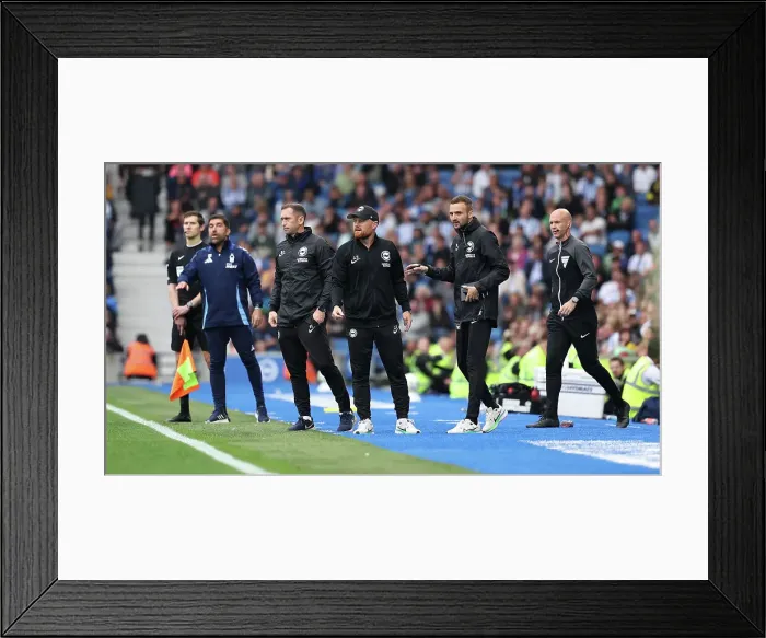 Framed Print : Brighton and Hove Albion v Nottingham Forest Premier League 22SEP24 Framed Print : Brighton and Hove Albion v Nottingham Forest Premier League 22SEP24