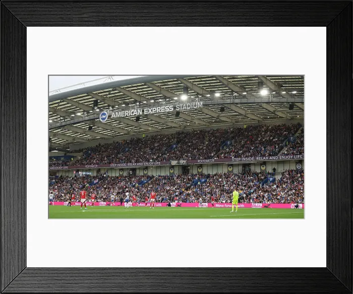 Framed Print : Brighton and Hove Albion v Nottingham Forest Premier League 22SEP24 Framed Print : Brighton and Hove Albion v Nottingham Forest Premier League 22SEP24