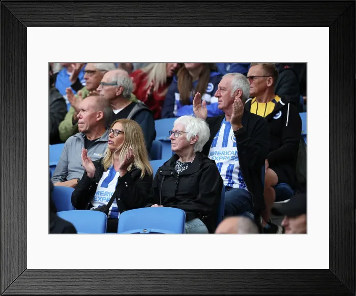Framed Print : Brighton and Hove Albion v Nottingham Forest Premier League 22SEP24