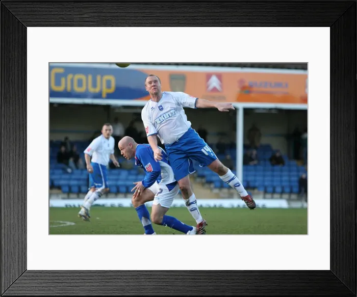 Framed Print : Defensive Powerhouse Guy Butters in Action for Brighton and Hove Albion vs Chesterfield (2007) Framed Print : Defensive Powerhouse Guy Butters in Action for Brighton and Hove Albion vs Chesterfield (2007)