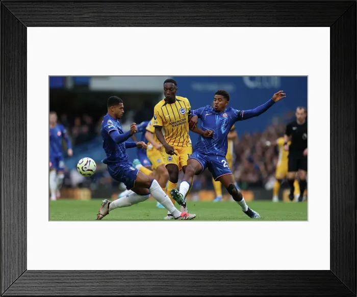 Framed Print : Chelsea v Brighton and Hove Albion Premier League 28SEP24 Framed Print : Chelsea v Brighton and Hove Albion Premier League 28SEP24