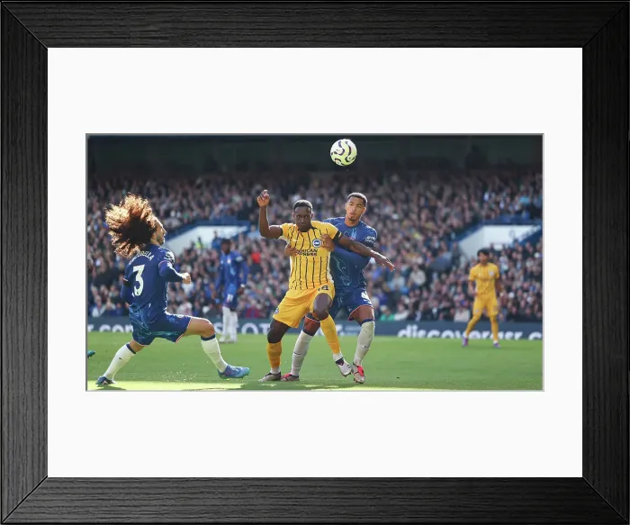 Framed Print : Chelsea v Brighton and Hove Albion Premier League 28SEP24 Framed Print : Chelsea v Brighton and Hove Albion Premier League 28SEP24