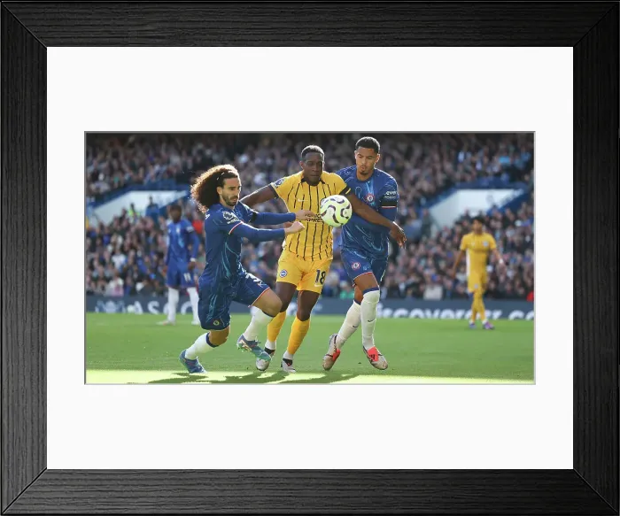 Framed Print : Chelsea v Brighton and Hove Albion Premier League 28SEP24 Framed Print : Chelsea v Brighton and Hove Albion Premier League 28SEP24