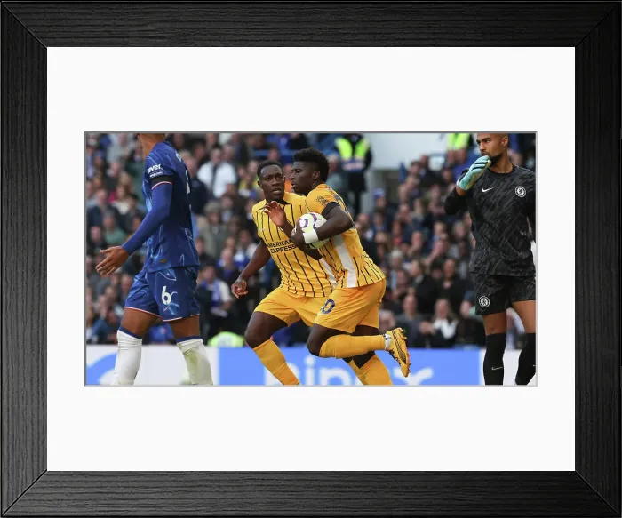 Framed Print : Chelsea v Brighton and Hove Albion Premier League 28SEP24 Framed Print : Chelsea v Brighton and Hove Albion Premier League 28SEP24