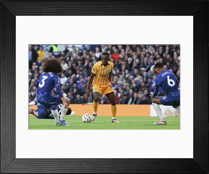 Framed Print : Chelsea v Brighton and Hove Albion Premier League 28SEP24 Framed Print : Chelsea v Brighton and Hove Albion Premier League 28SEP24