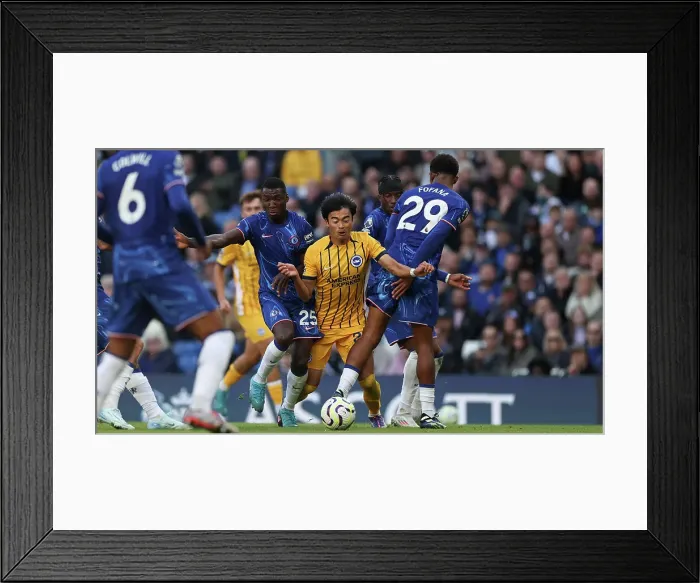 Framed Print : Chelsea v Brighton and Hove Albion Premier League 28SEP24 Framed Print : Chelsea v Brighton and Hove Albion Premier League 28SEP24
