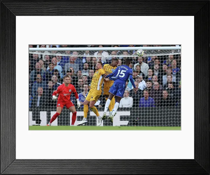 Framed Print : Chelsea v Brighton and Hove Albion Premier League 28SEP24 Framed Print : Chelsea v Brighton and Hove Albion Premier League 28SEP24