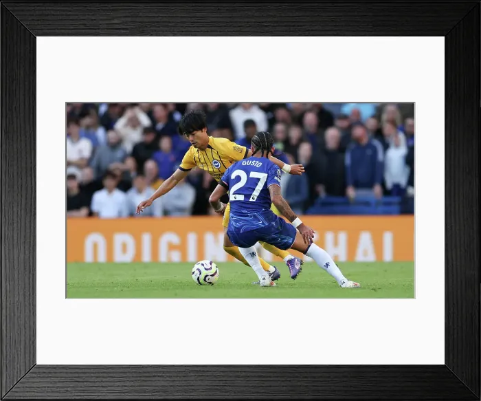 Framed Print : Chelsea v Brighton and Hove Albion Premier League 28SEP24 Framed Print : Chelsea v Brighton and Hove Albion Premier League 28SEP24