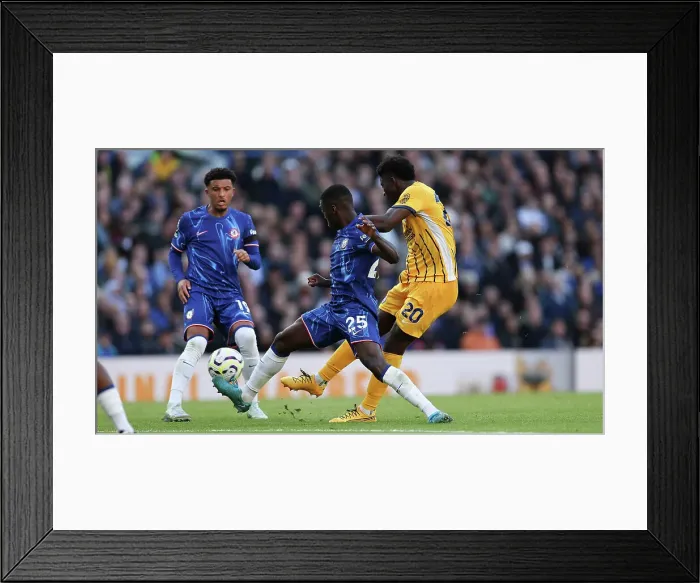 Framed Print : Chelsea v Brighton and Hove Albion Premier League 28SEP24 Framed Print : Chelsea v Brighton and Hove Albion Premier League 28SEP24