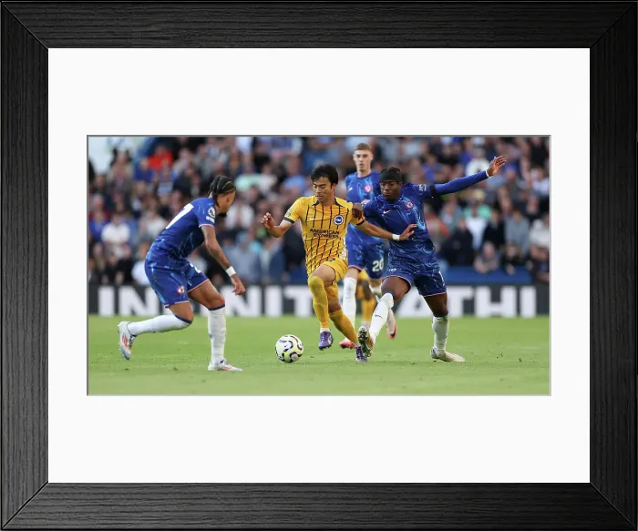 Framed Print : Chelsea v Brighton and Hove Albion Premier League 28SEP24 Framed Print : Chelsea v Brighton and Hove Albion Premier League 28SEP24