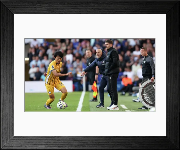Framed Print : Chelsea v Brighton and Hove Albion Premier League 28SEP24 Framed Print : Chelsea v Brighton and Hove Albion Premier League 28SEP24