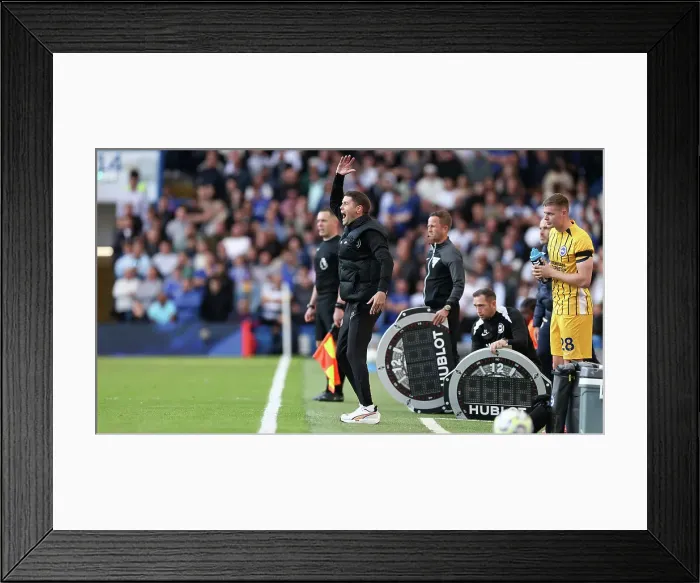 Framed Print : Chelsea v Brighton and Hove Albion Premier League 28SEP24 Framed Print : Chelsea v Brighton and Hove Albion Premier League 28SEP24