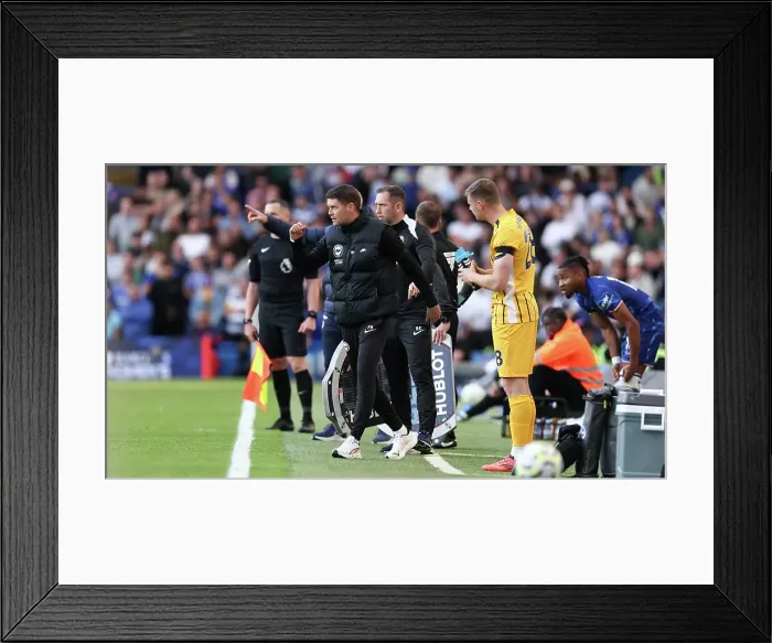 Framed Print : Chelsea v Brighton and Hove Albion Premier League 28SEP24 Framed Print : Chelsea v Brighton and Hove Albion Premier League 28SEP24