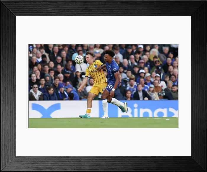 Framed Print : Chelsea v Brighton and Hove Albion Premier League 28SEP24 Framed Print : Chelsea v Brighton and Hove Albion Premier League 28SEP24