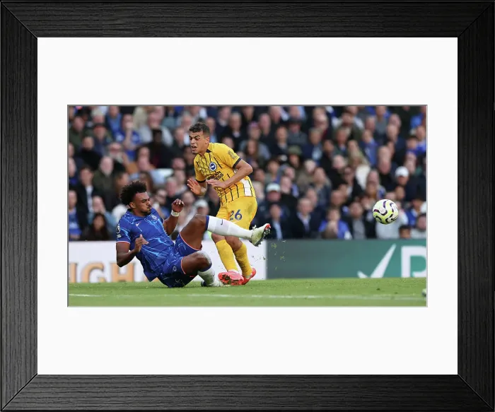 Framed Print : Chelsea v Brighton and Hove Albion Premier League 28SEP24 Framed Print : Chelsea v Brighton and Hove Albion Premier League 28SEP24
