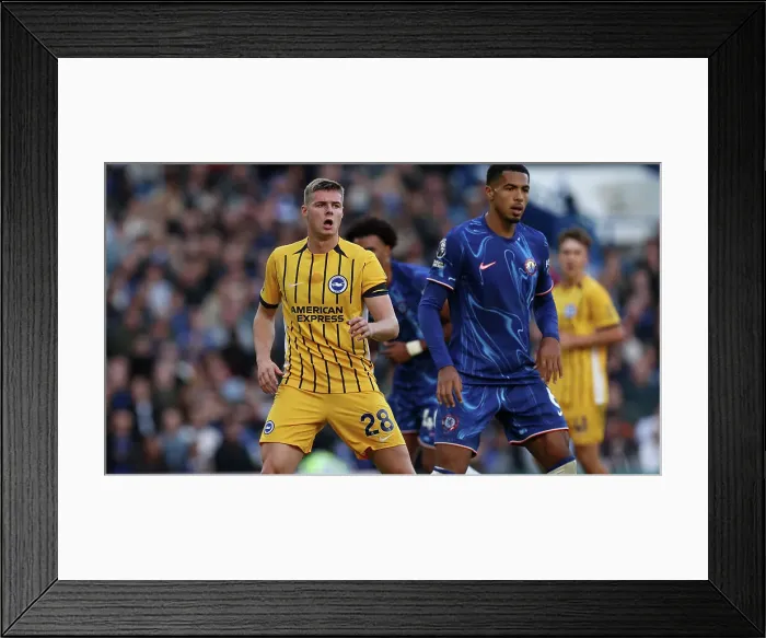 Framed Print : Chelsea v Brighton and Hove Albion Premier League 28SEP24 Framed Print : Chelsea v Brighton and Hove Albion Premier League 28SEP24