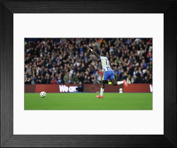 Framed Print : Brighton and Hove Albion v Tottenham Hotspur Premier League 06OCT24 Framed Print : Brighton and Hove Albion v Tottenham Hotspur Premier League 06OCT24