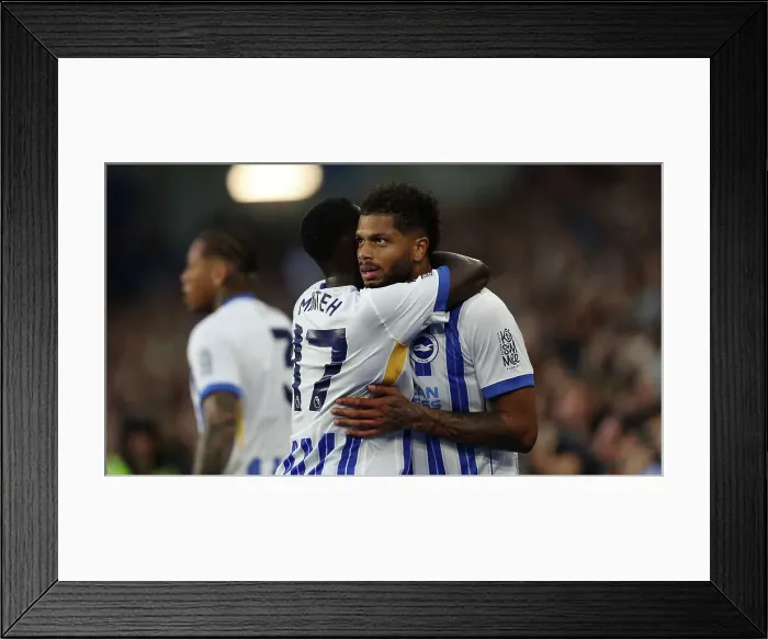 Framed Print : Brighton and Hove Albion v Tottenham Hotspur Premier League 06OCT24 Framed Print : Brighton and Hove Albion v Tottenham Hotspur Premier League 06OCT24