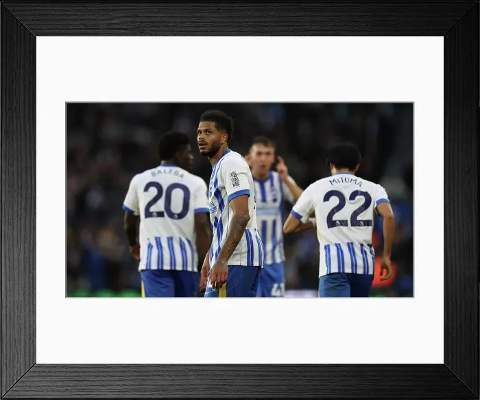 Framed Print : Brighton and Hove Albion v Tottenham Hotspur Premier League 06OCT24 Framed Print : Brighton and Hove Albion v Tottenham Hotspur Premier League 06OCT24