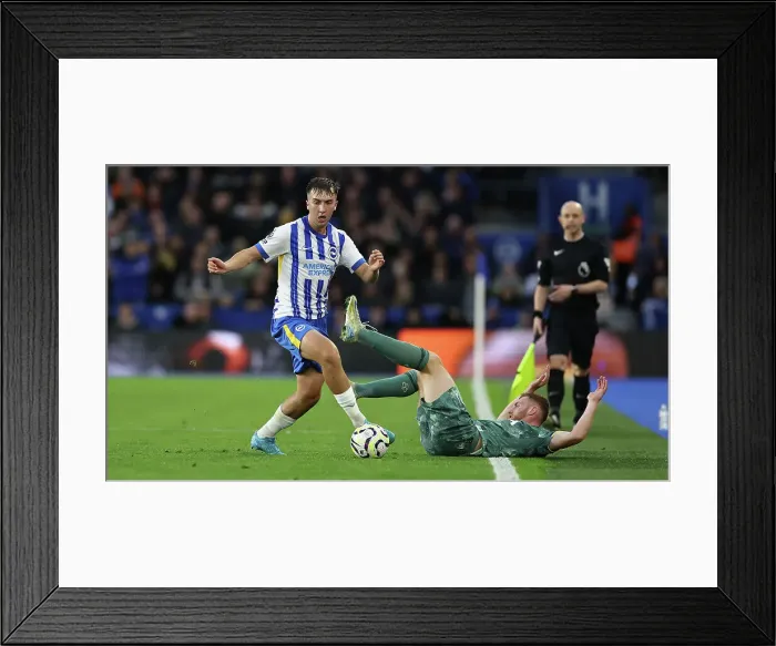 Framed Print : Brighton and Hove Albion v Tottenham Hotspur Premier League 06OCT24 Framed Print : Brighton and Hove Albion v Tottenham Hotspur Premier League 06OCT24
