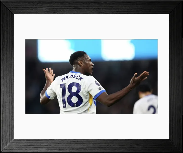 Framed Print : Brighton and Hove Albion v Tottenham Hotspur Premier League 06OCT24 Framed Print : Brighton and Hove Albion v Tottenham Hotspur Premier League 06OCT24